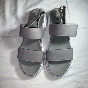 Apana Grey Nola Sandals